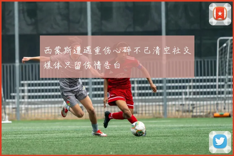 西蒙斯遭遇重伤心碎不已清空社交媒体只留伤情告白