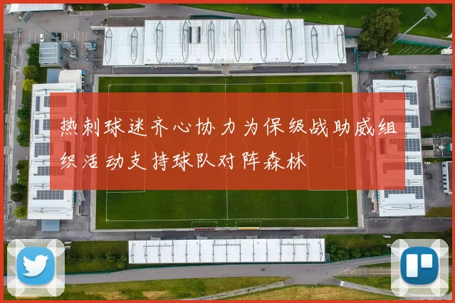 热刺球迷齐心协力为保级战助威组织活动支持球队对阵森林